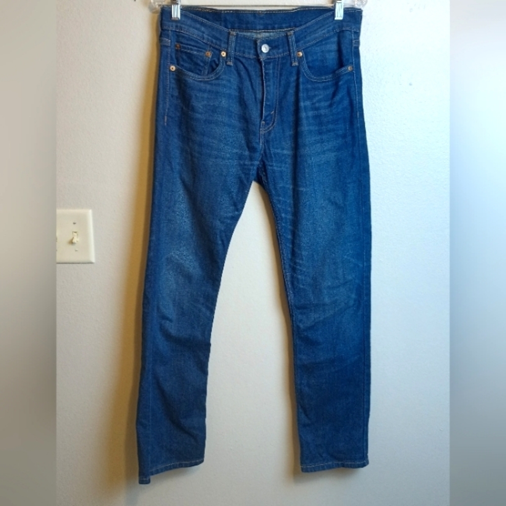 LEVI'S 514 Straight Fit Blue Jeans Men's 30x30 Five Pocket Pants